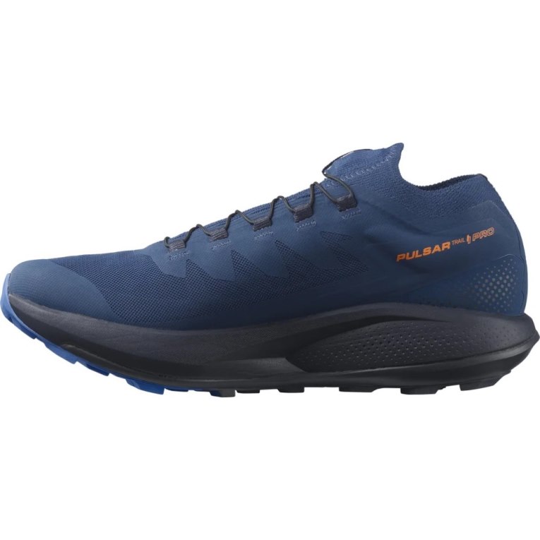 Tenis Para Trail Running Salomon Pulsar Pro Hombre Azul Marino | MX JATL713